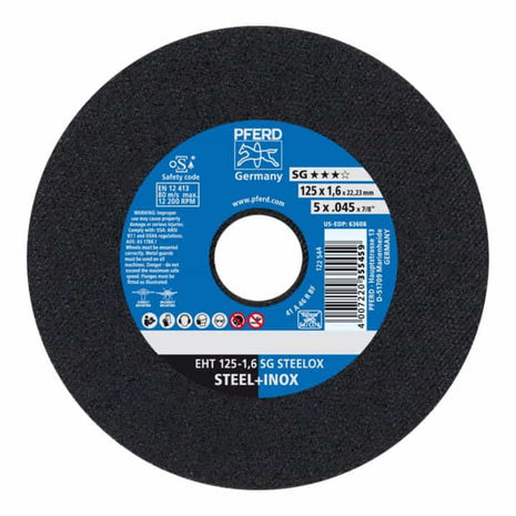 PFERD Trennscheibe SG STEELOX D125x1,6mm gerade ( 4000841262 )