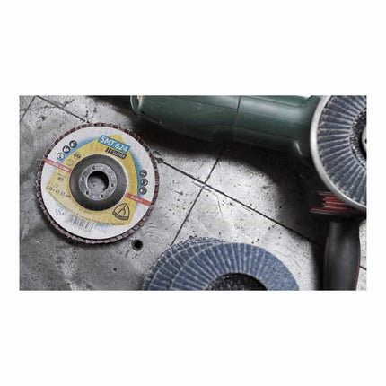 KLINGSPOR tarcza listkowa SMT 624 Supra Ø 125 mm ziarnistość 40 12° stożkowa ( 4000842314 )