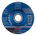 PFERD Schruppscheibe CERAMIC SGP STEELOX D115xS7mm ( 4000843236 )