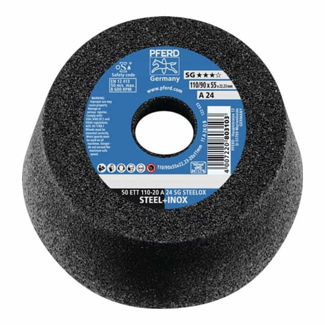 Koło garnkowe PFERD ETT SG STEELOX 110/55 mm ( 4000843244 )