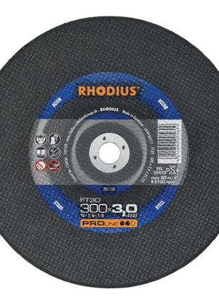 RHODIUS Trennscheibe FT30 D350x4mm gerade ( 4000843838 )