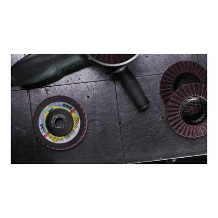 KLINGSPOR tarcza listkowa SMT 800 Ø 125 mm ziarnistość średnia 12° zakrzywiona ( 4000844472 )