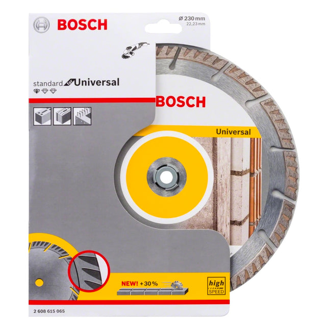 Bosch Standard Universal Diamant Trennscheibe 230 x 22,23 mm 1 Stk. ( 2608615065 ) für Beton - Toolbrothers