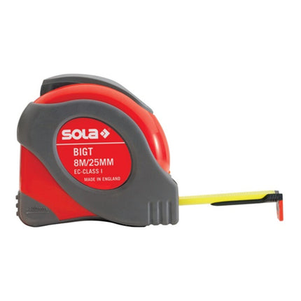 SOLA kieszonkowa taśma miernicza BIG T długość 8 m szerokość 25 mm mm/cm ( 4000855081 )