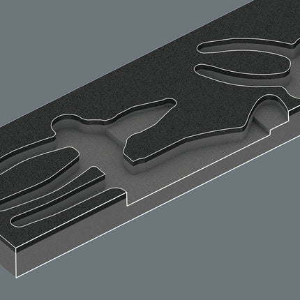 Moduł narzędziowy WERA 9780 3-częściowy ( 4000872213 )