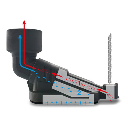 Pochłaniacz pyłu STARMIX BF 12 Wiertło Bohrfixx Ø maks. 14 mm ( 4000897154 )