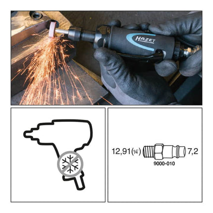 Pneumatyczna szlifierka matrycowa HAZET 9032N-1 2000-25000 min-¹ ( 4000898931 )