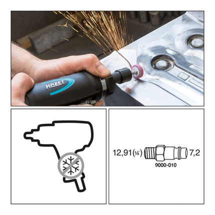 Pneumatyczna szlifierka matrycowa HAZET 9032P-1 22000 min-¹ ( 4000898933 )