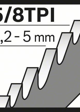 BOSCH Brzeszczot do piły szablastej S 1110 VF Długość 225 mm Szerokość 22 mm ( 4000909619 )