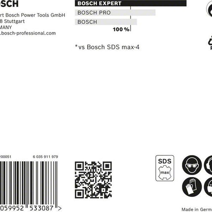 Wiertarka udarowa BOSCH Expert SDS max-8X Ø 22 mm długość robocza 400 mm 520 mm ( 4000909908 )