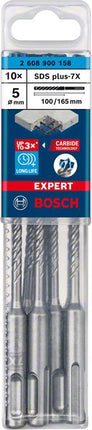 Wiertarka udarowa BOSCH Expert SDS-7X Ø 5 mm l.robocza 100 mm l.165 mm ( 4000909968 )