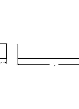 WILKE Drehling DIN 4964 Form D rechteckig Breite 16 mm x Höhe 10 mm ( 4118420130 )