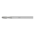 PFERD Petite fraise sur tige forme TRE D. 3 mm L. tête 7 mm D. de la tige 3 mm ( 4142038512 )