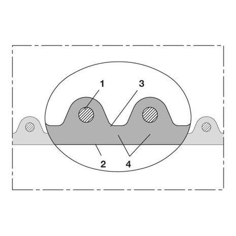 NORRES Saug- und Förderschlauch AIRDUC® PUR 356 AS Innen-Ø 50 mm ( 4501400203 )