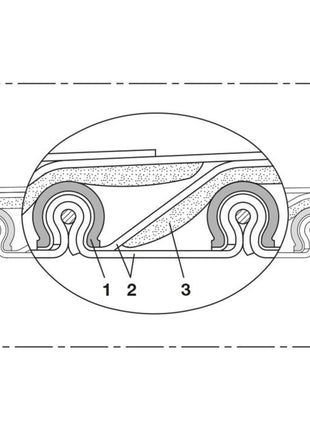 Wąż ssący i dmuchawy NORRES TIMBERDUC(R) PUR 532 AS Ø wewnętrzna 70 mm ( 4501400232 )