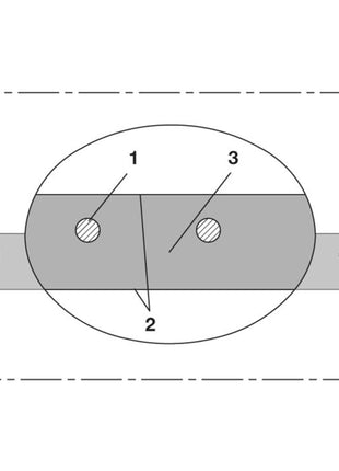 NORRES wąż ssawno-tłoczny BARDUC(R) PVC 381 FOOD Ø wewnętrzna 40 mm ( 4501400529 )