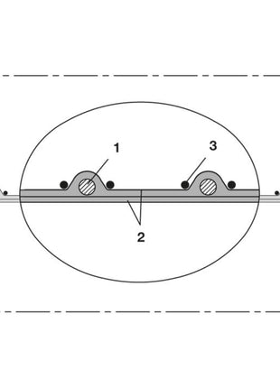 NORRES Absaug- und Gebläseschlauch NEO 390 TWO Innen-Ø 57 mm ( 4501400623 )