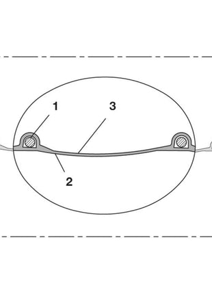 NORRES PROTAPE(R) PE 322 EC wewnętrzny wąż ssący i dmuchawy Ø 50-51 mm ( 4501400759 )