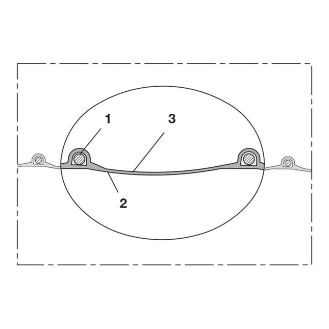 NORRES PROTAPE(R) PUR 301 AS wewnętrzny wąż ssący i dmuchawy Ø 120 mm ( 4501400774 )