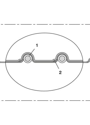 Wąż ssący i dmuchawy NORRES SuperFlex PVC 372 Ø wewnętrzna 100-102 mm ( 4501400796 )