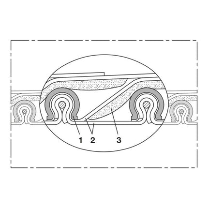 Wąż ssący i dmuchawy NORRES TIMBERDUC(R) PUR 531 AS Ø wewnętrzna 150-152 mm ( 4501400807 )