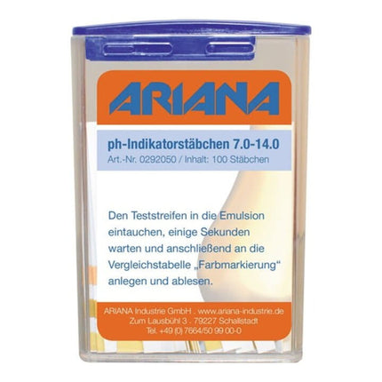 Pałeczki pomiarowe ARIANA TRGS 611 Wartość pH ( 4522222009 )