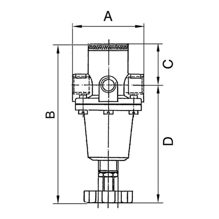 Regulator ciśnienia RIEGLER standardowy gwint mm 15.39 ( 4588880451 )