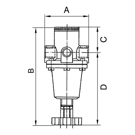 Regulator ciśnienia RIEGLER standardowy gwint mm 30.93 ( 4588880454 )