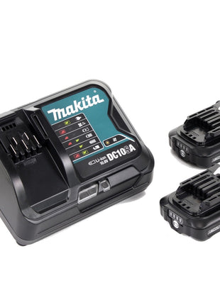 Makita TL 064 DSAJ 10,8 V Akku Winkel Schlagschrauber im Makpac + 2 x 2,0 Ah Akku + Ladegerät - Toolbrothers