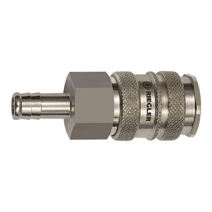 RIEGLER Schnellverschlusskupplung DN 10 Tülle Stahl / Messing vern. ( 4588880937 )