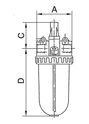 RIEGLER Brumisateur d’huile standard filetage mm 11,89 1/4 po. ( 4588882344 )