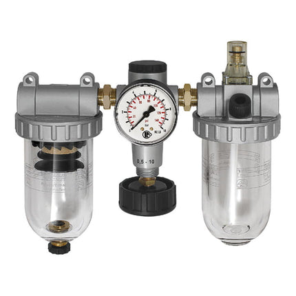 Jednostka serwisowa RIEGLER standardowy gwint 3/8 ″ półautomatyczna ( 4588882351 )