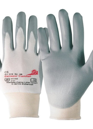 HONEYWELL Handschuhe Camapur Comfort 619 Größe 8 weiß/grau ( 4702001107 )