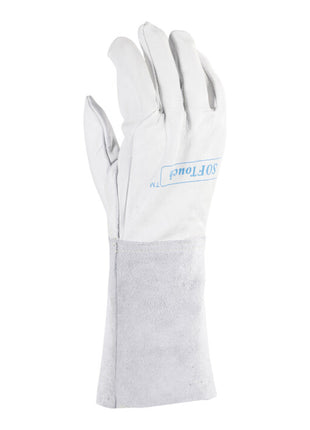 Guantes de soldadura WELDAS talla XXL (10,5) natural (4702005015)