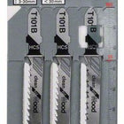 BOSCH Stichsägeblatt T 101 B Clean for Wood L.100mm Zahnteilung 2,7mm ( 8000345998 )