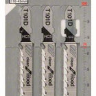 BOSCH Stichsägeblatt T 101 D Clean for Wood L.100mm Zahnteilung 4-5,2mm ( 8000346002 )