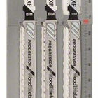 Brzeszczot do wyrzynarki BOSCH T 345 XF Progressor do drewna i metalu L.132mm podziałka zębów 2,4-5mm ( 8000346044 )