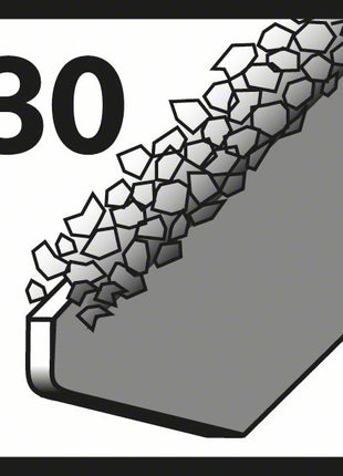 BOSCH Stichsägeblatt T 130 RIFF Special for Ceramics L.83mm Körnung 30 ( 8000346063 )