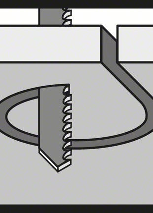 Hoja de sierra de calar BOSCH T 218 A Basic para Metal L.92mm paso entre dientes 1,1-1,5mm (8000346077)