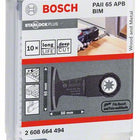 BOSCH Brzeszczot do cięcia wgłębnego PAII 65 APB Szerokość 65 mm Głębokość wgłębiania 50 mm ( 8000346241 )