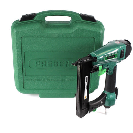 Prebena 3GP-E40 Druckluft Nagler Klammergerät 40mm + Heftklammer Typ E ( 25mm / 32mm ) im Transportkoffer - Toolbrothers