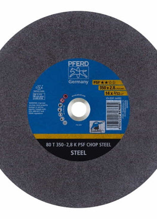 PFERD Disque à tronçonner PSF CHOP STEELOX D400x3,8 mm droit ( 8000435716 )