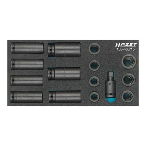 HAZET Module à outils 163-463/15 15 pièces ( 8000465290 )