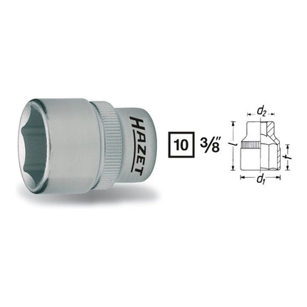 Nasadka HAZET 880 3/8 ″ sześciokątna ( 8000466459 )