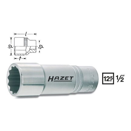 HAZET Socket 900TZ10 1/2 ″ ( 8000466633 )