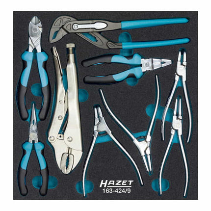 Moduł narzędziowy HAZET 163-424/9 9-częściowy ( 8000468011 )