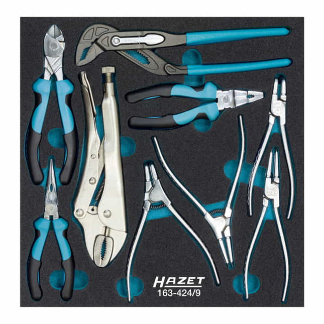 Moduł narzędziowy HAZET 163-424/9 9-częściowy ( 8000468011 )