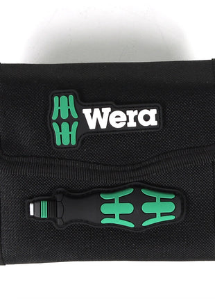 Wera Kraftform Kompakt KK 60 Bit-Schraubendreher 1/4" 17 - tlg. 6,3 mm in Tasche zur Gürtelbefestigung ( 05059295001 ) - Toolbrothers