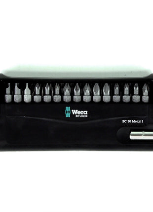 Wera Bit-Check 30 Metal 1 Bit-Set mit Universalhalter ( 05057434001 ) - Toolbrothers