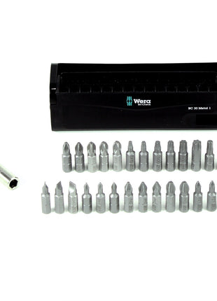 Wera Bit-Check 30 Metal 1 Bit-Set mit Universalhalter ( 05057434001 ) - Toolbrothers